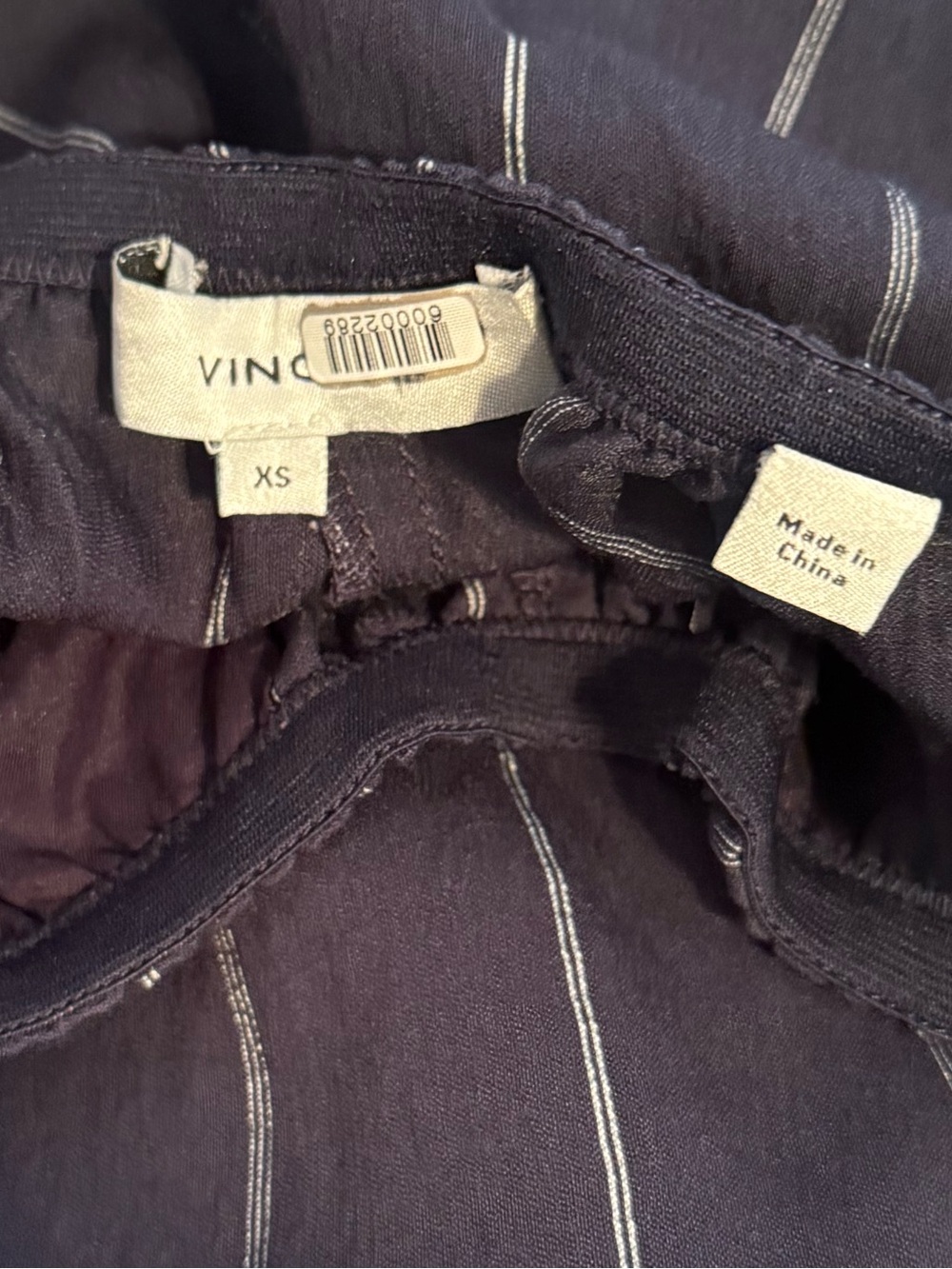 Vince Coastal & Chiffon Stripe Wide leg Pull-On Pants‎ - Picture 4 of 6